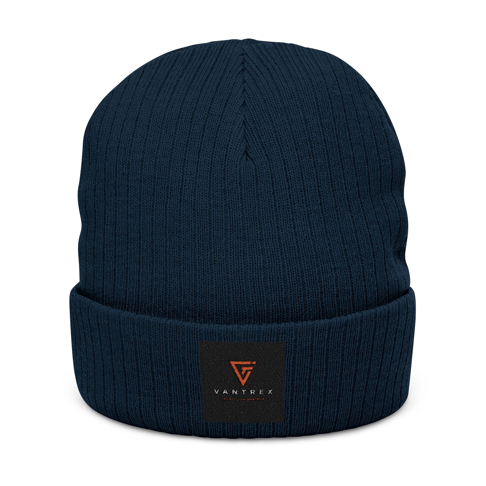 Ribbed Knit Beanie (Embroidery)