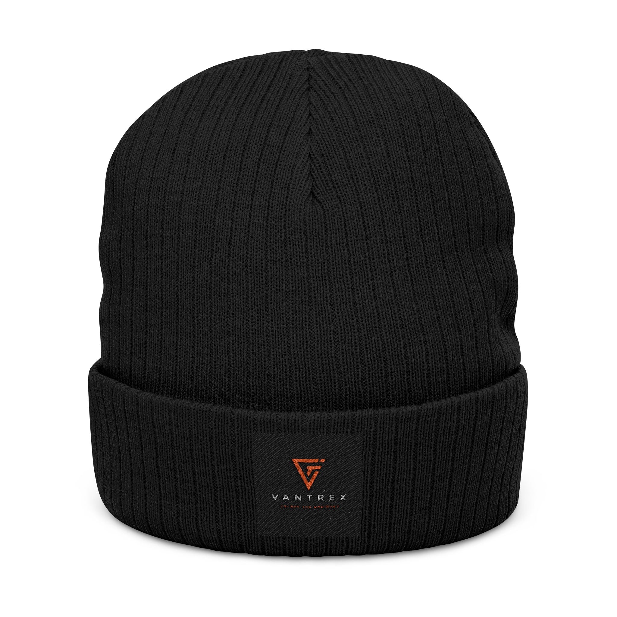 Ribbed Knit Beanie (Embroidery)